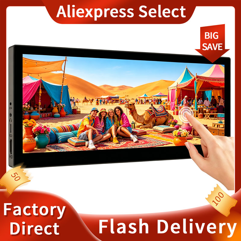 Pc Gaming On Android - 10,3 inch kleine touchscreenmonitor 60hz met