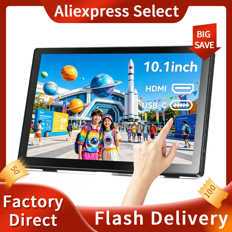Pc Gaming On Android - Kleine touchscreen-monitor 10,1 inch IPS touchscreen-display