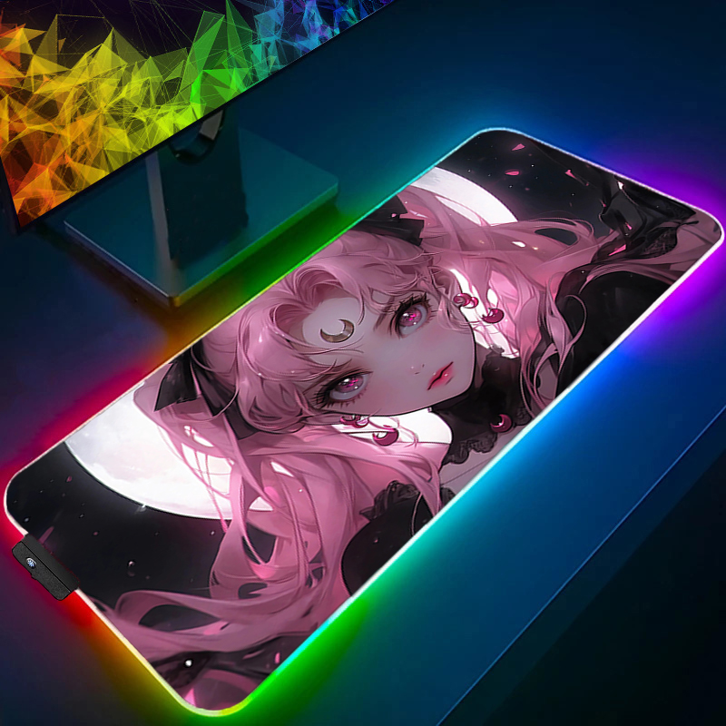Rgb Mousepad - RGB Grote Muismat Gamer Toetsenbord LED