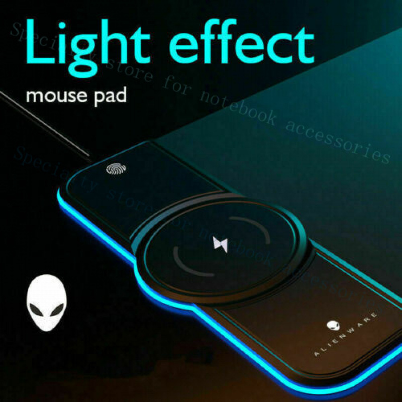 Rgb Mousepad - A+ Alienware 15W Qi Draadloos opladen