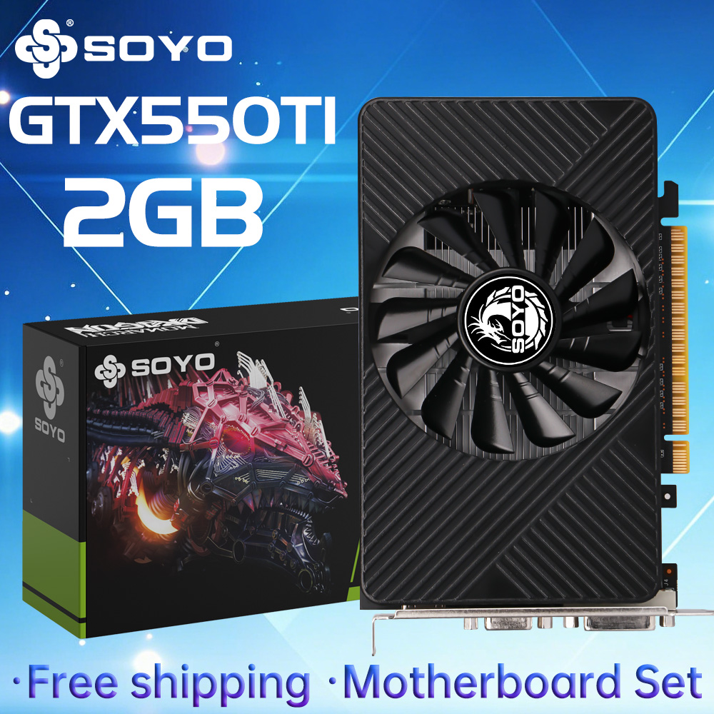 Pc Gaming Nvidia - SOYO GTX 550TI Grafische kaart GDDR5