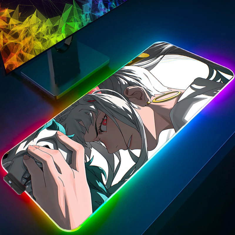 RGB LED Muismat Bureau Mat Een - Rgb Mousepad recensie en prijs