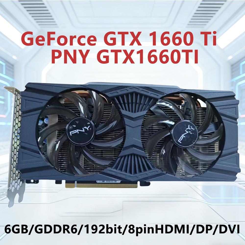 PNY GeForce GTX 1660 Ti 6GB GD - Pc Gaming Nvidia recensie en prijs