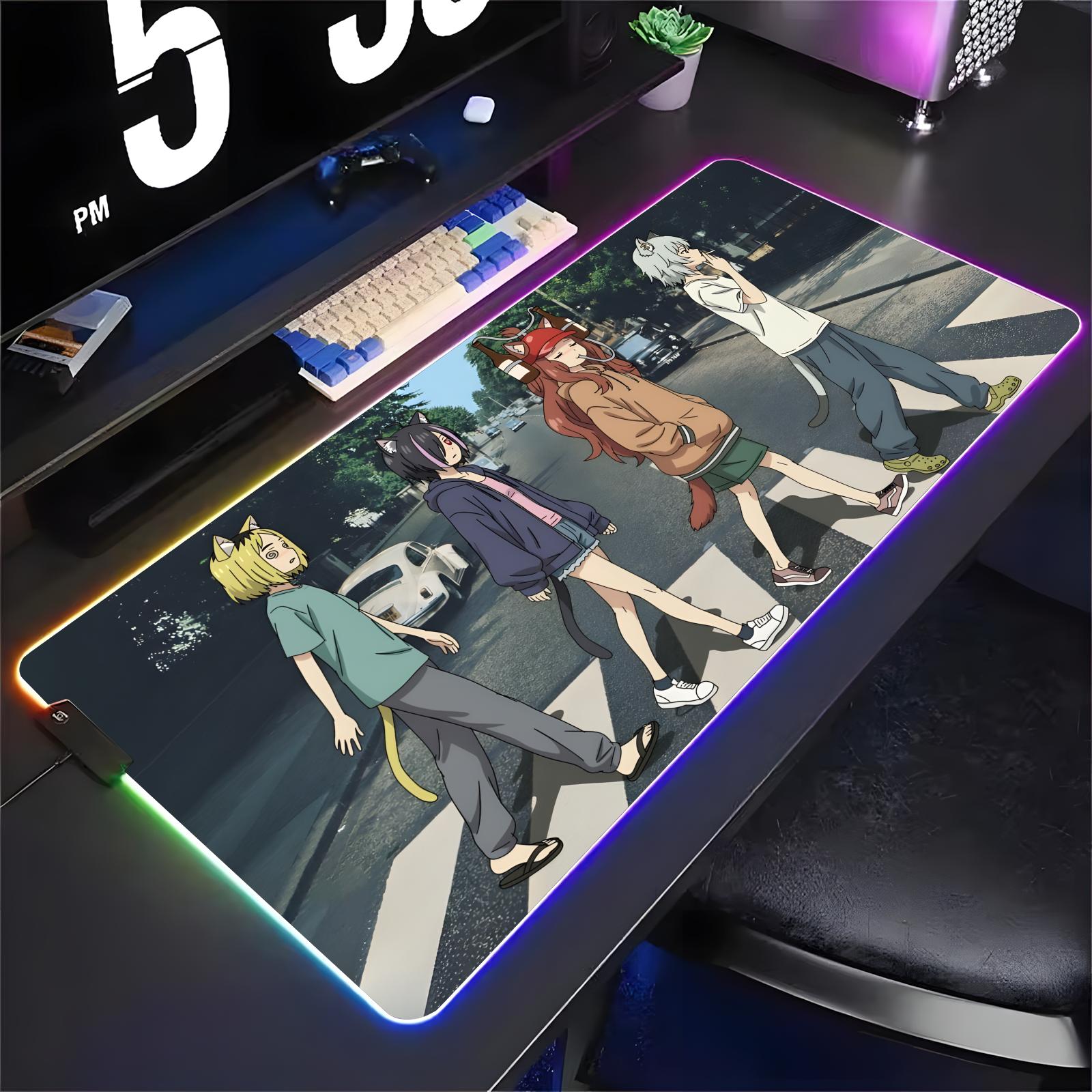 Chainsmoker Cat Mouse Pad XXL  - Rgb Mousepad recensie en prijs