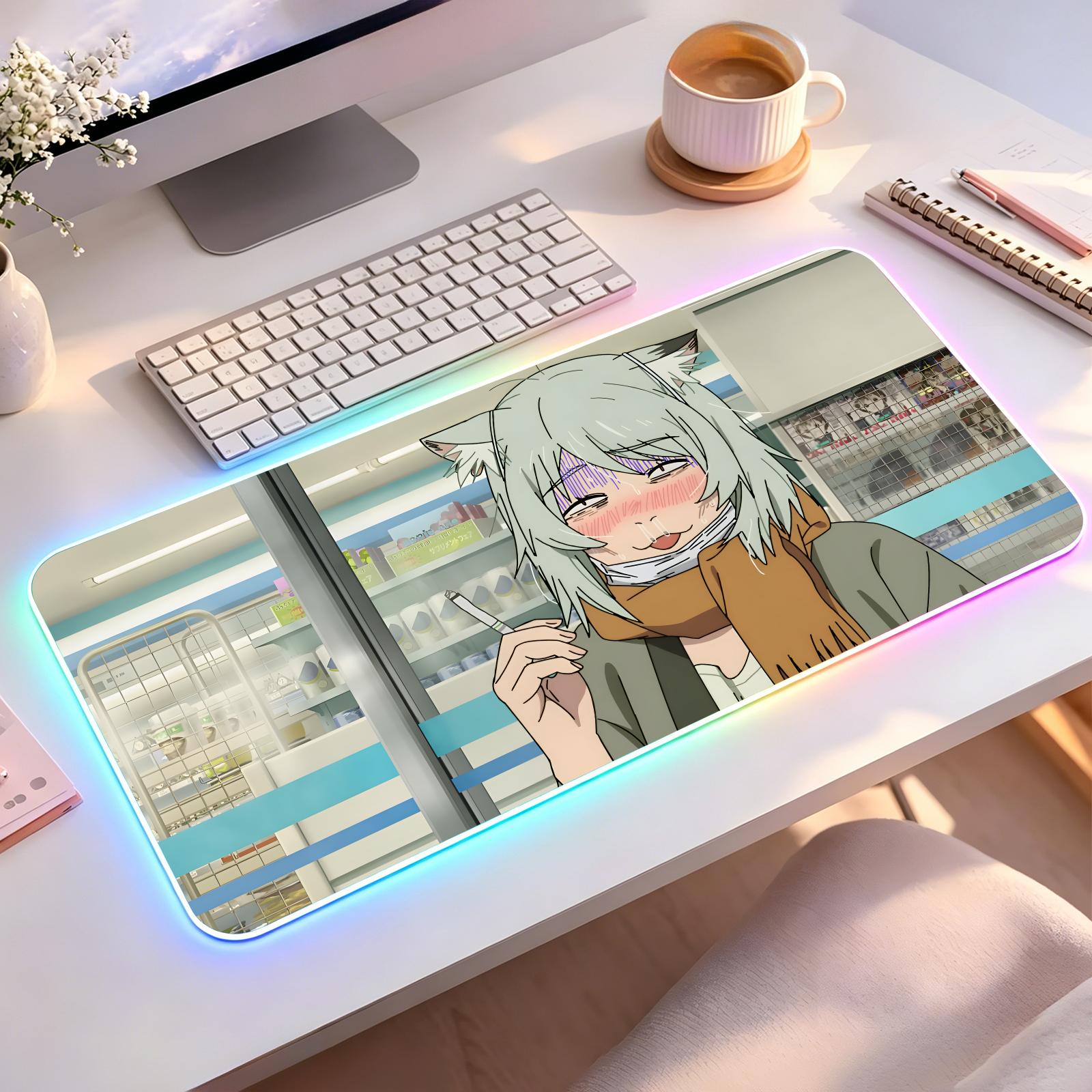 Chainsmoker Cat Mouse Pad XXL  - Rgb Mousepad recensie en prijs