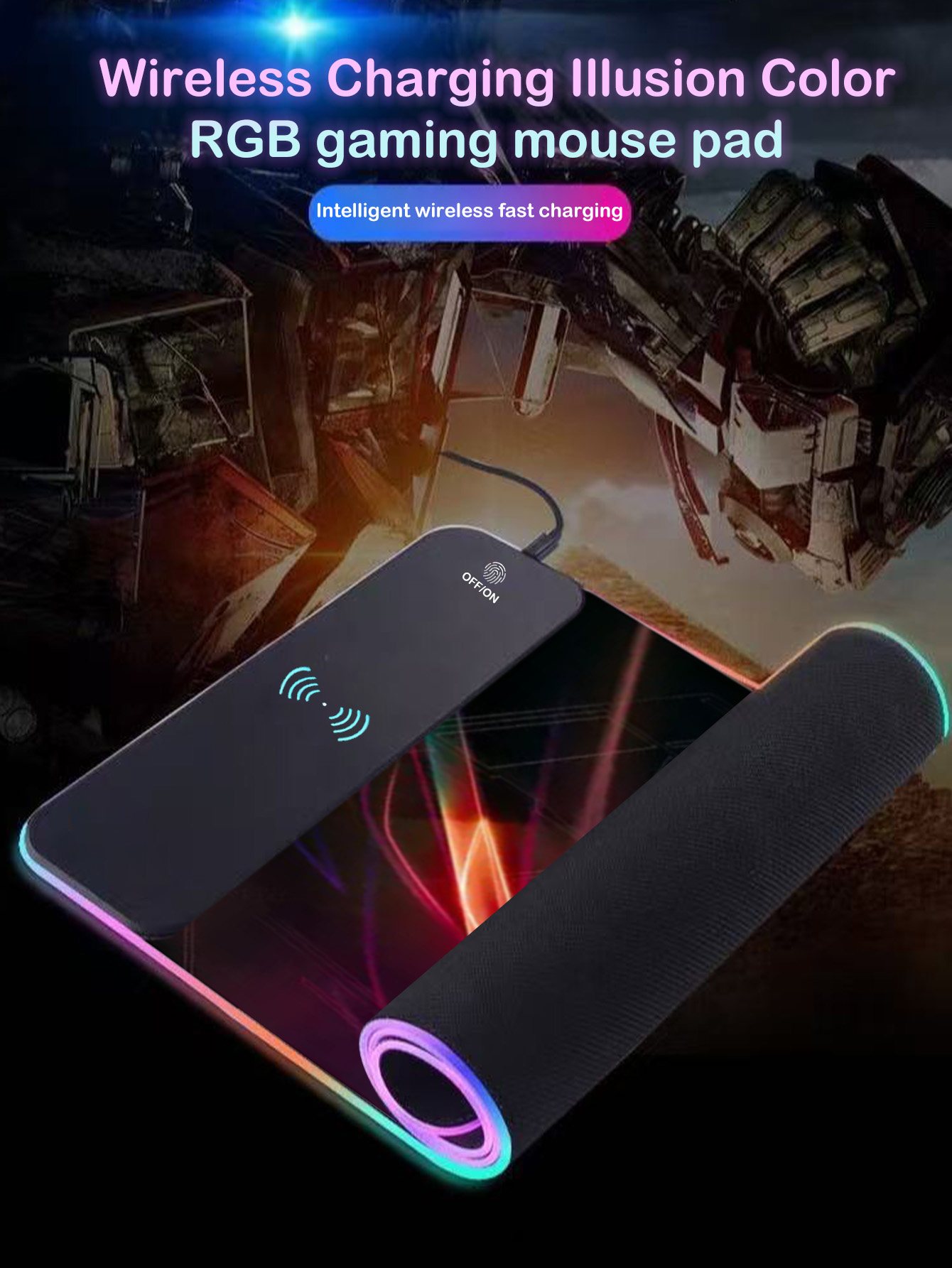 RGB-verlichte multifunctionele - Rgb Mousepad recensie en prijs