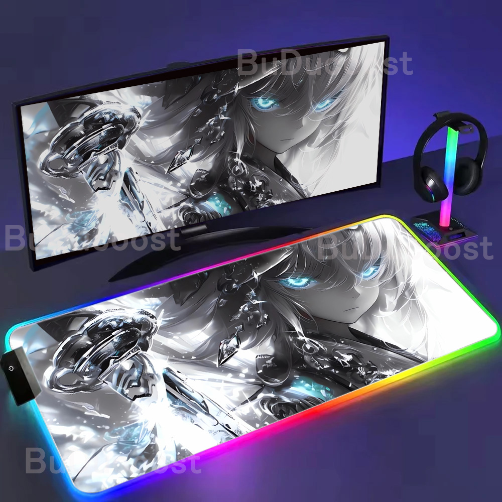 Kawaii Anime Zwaard Meisje RGB - Rgb Mousepad recensie en prijs