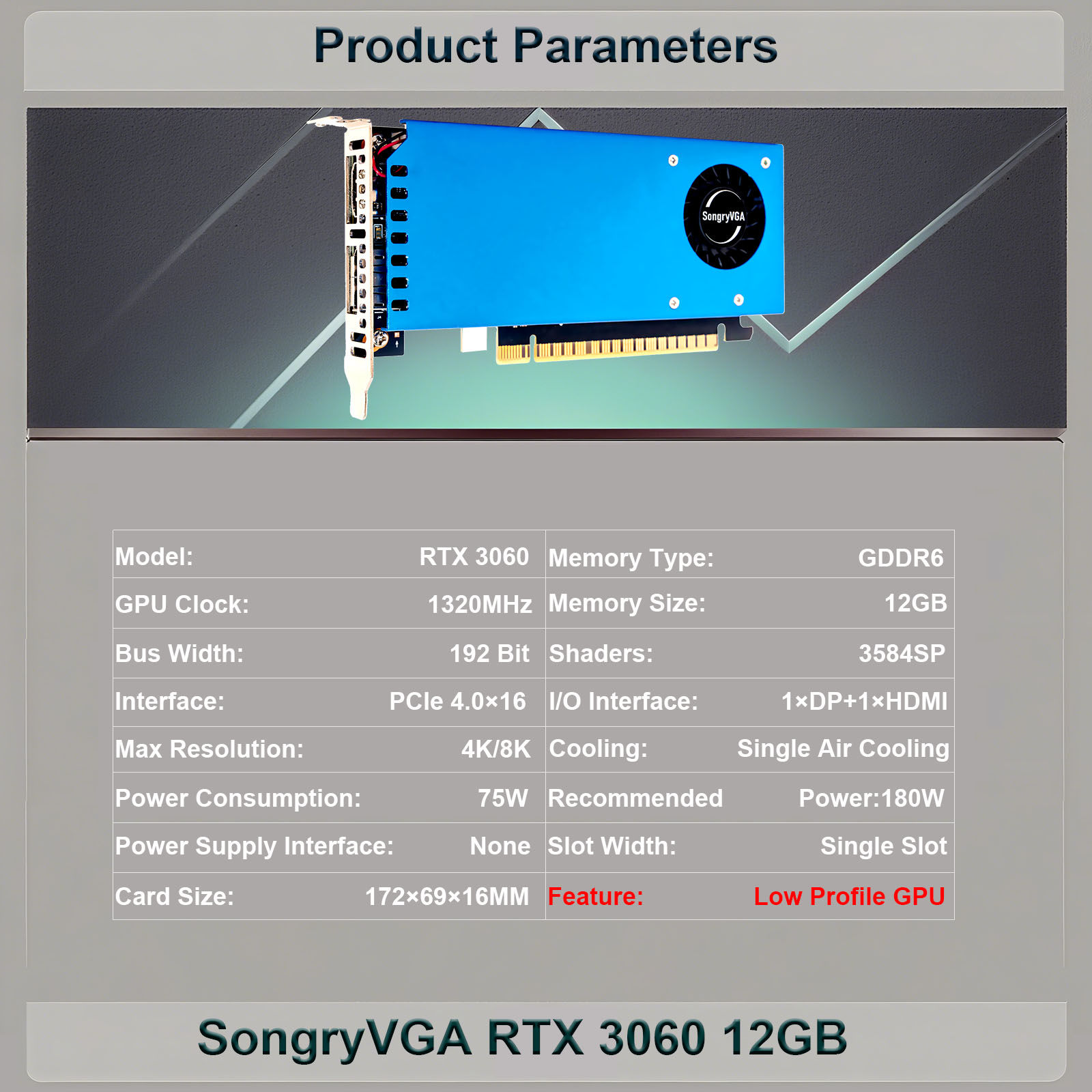 SongryVGA RTX 3060 12GB grafis - Pc Gaming Nvidia 3060 recensie en prijs