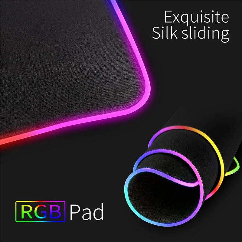 RGB Gaming Muismat met LED-ver - Rgb Mousepad recensie en prijs