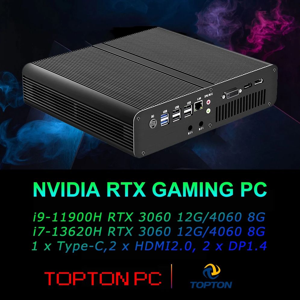 Topton V7 Gaming Mini PC Intel - Pc Gaming Nvidia 3060 recensie en prijs
