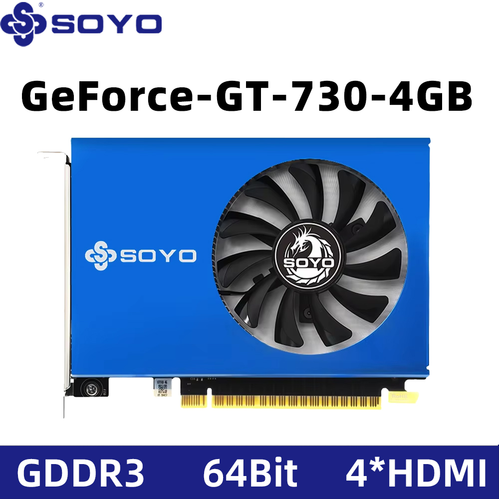 SOYO NVIDIA GeForce GT 730 4GB - Pc Gaming Nvidia recensie en prijs