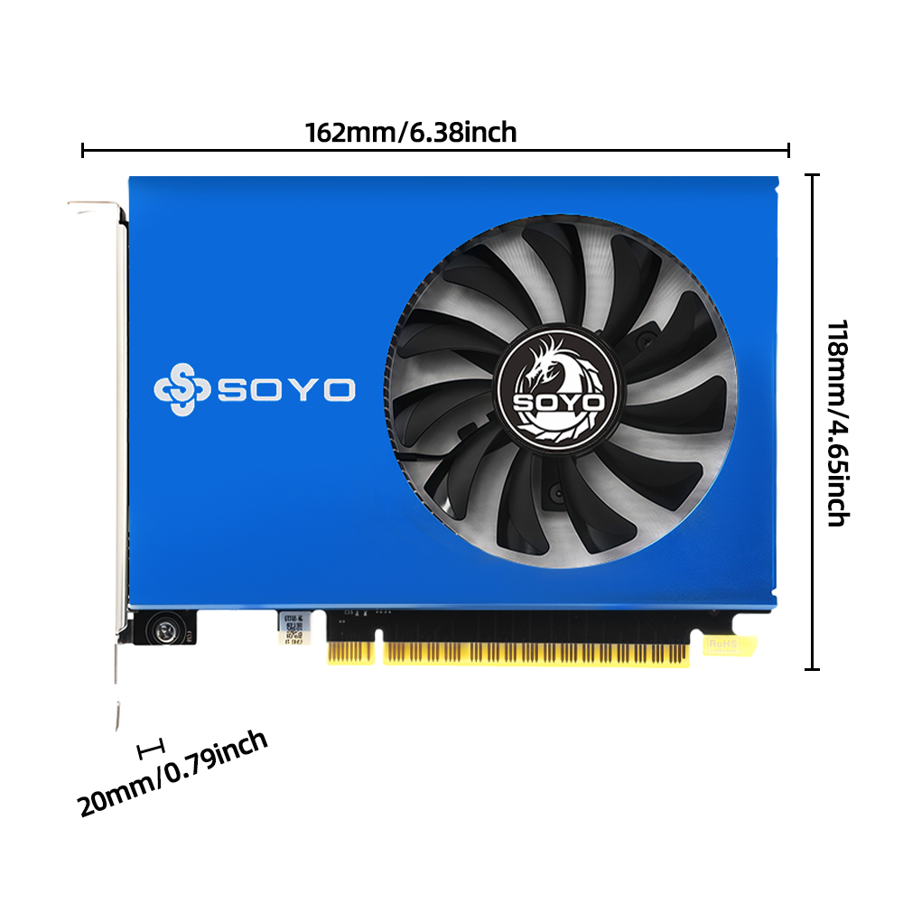 SOYO NVIDIA GeForce GT 730 4GB - Pc Gaming Nvidia recensie en prijs